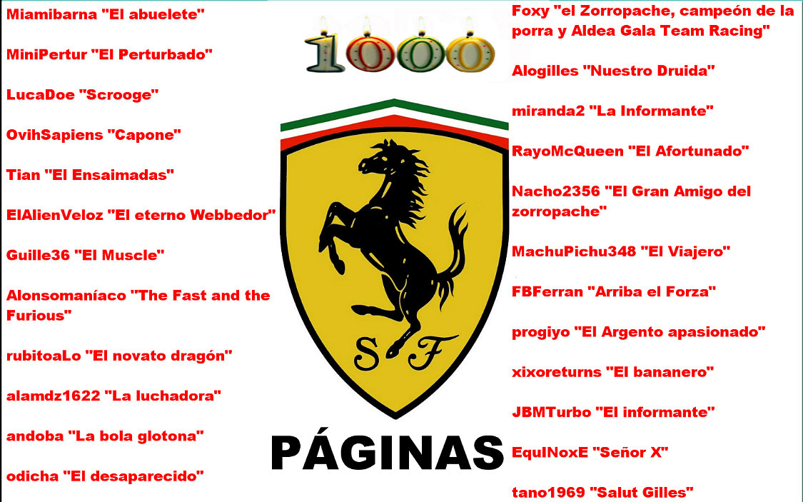 Re: Hilo de la Scuderia Ferrari y todo su entorno
