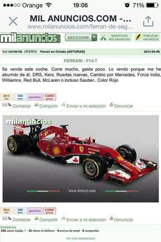 Re: Hilo de la Scuderia Ferrari y todo su entorno